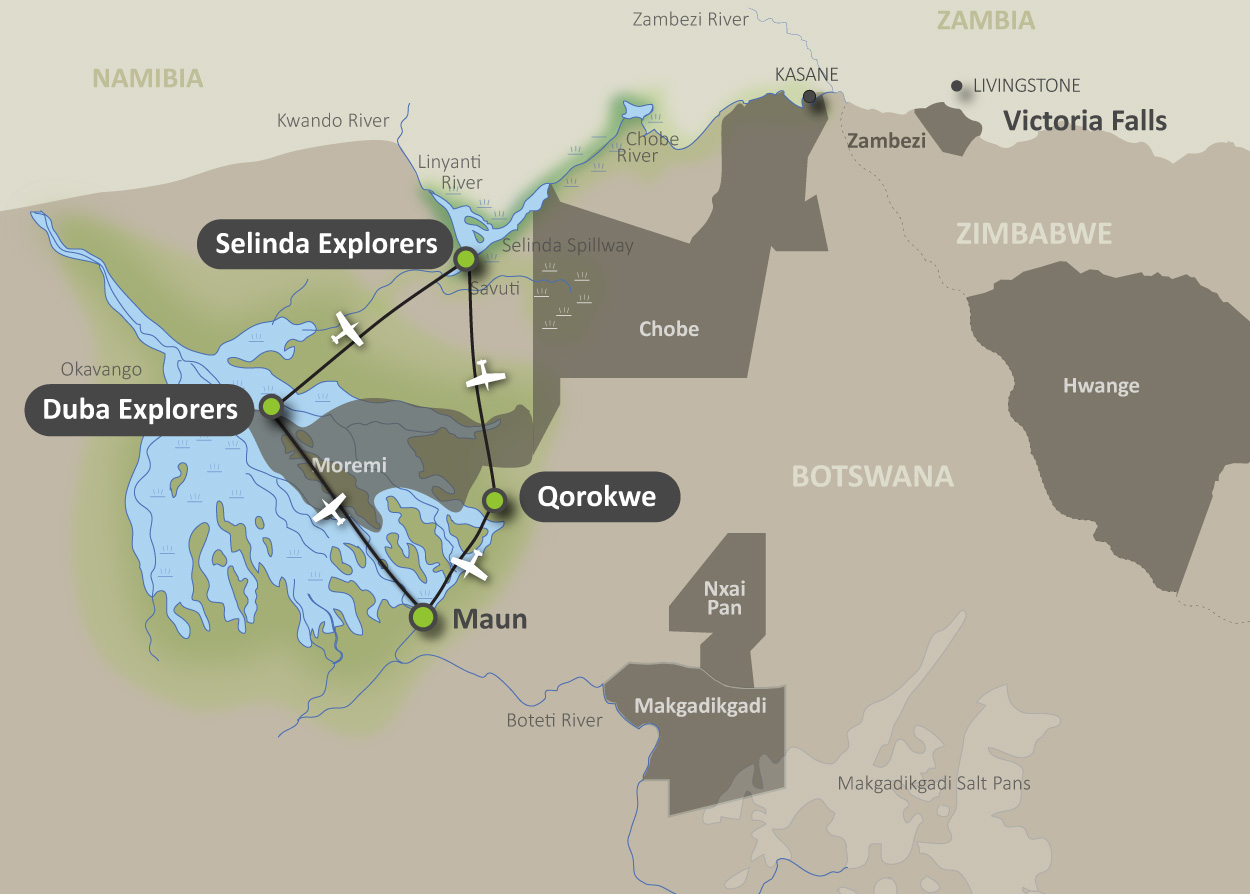 Map of the Premier Collection